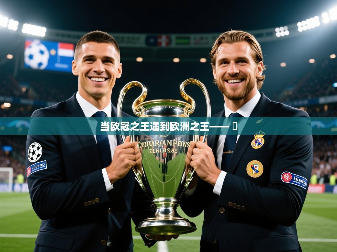 2025九游娱乐官网入口官方正版当欧冠之王遇到欧洲之王—— ​  第2张